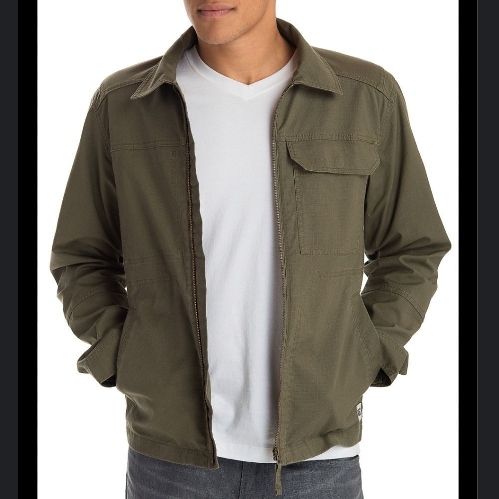 MEC Men's Edge Olive Cotton Field Jacket
